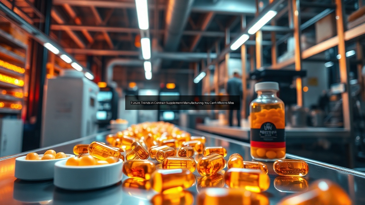 gel contract inventory supplement manufacturers quality controls